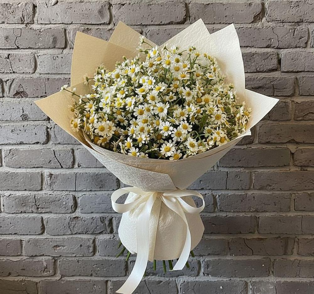 Букет цветов из: Ромашки в Али-Бердуковском