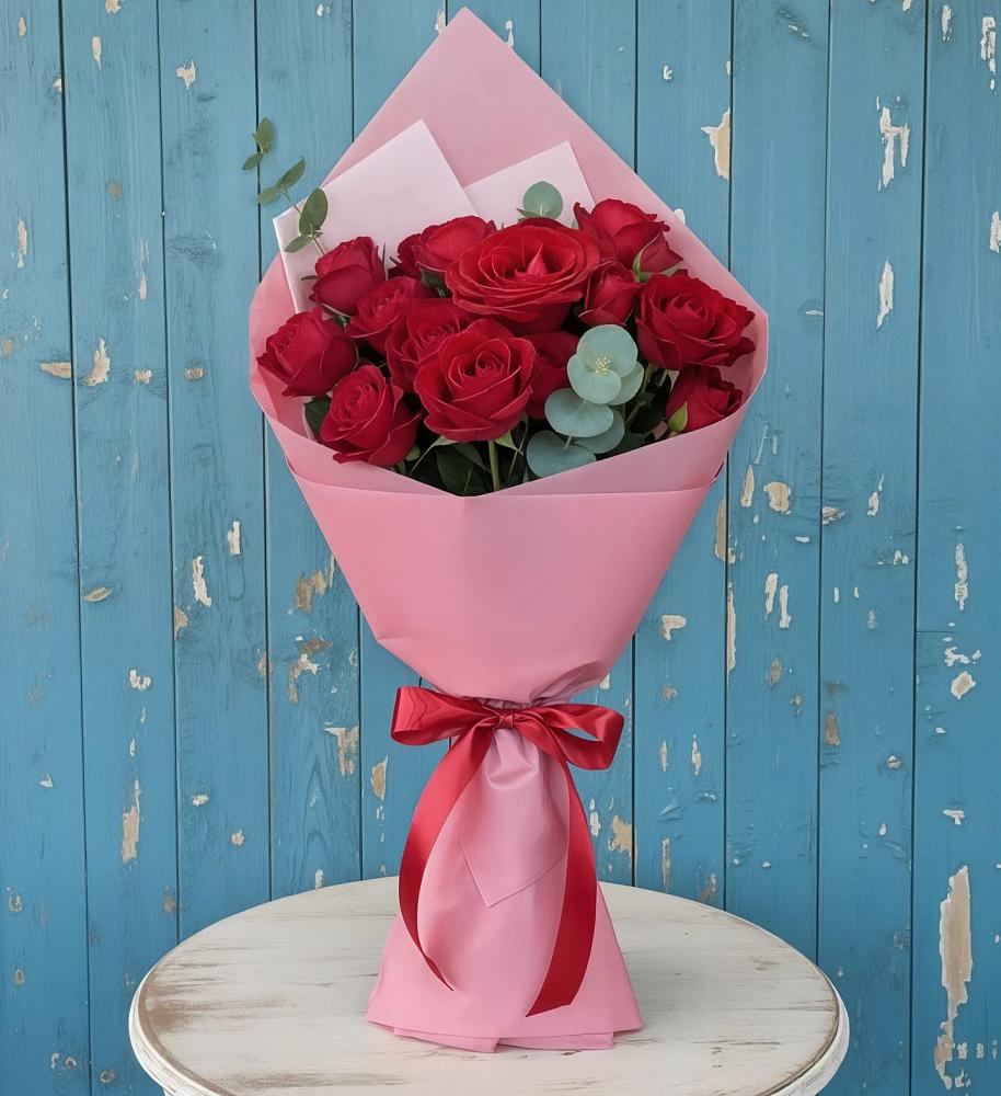 Букет цветов из: Розы в Али-Бердуковском