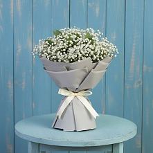 Букет цветов из:  Гипсофила в Али-Бердуковском