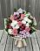 Букет цветов из: Альстромерии, Гвоздики, Розы и Хризантемы в Али-Бердуковском