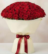Букет 101 Красная роза Милано в Али-Бердуковском