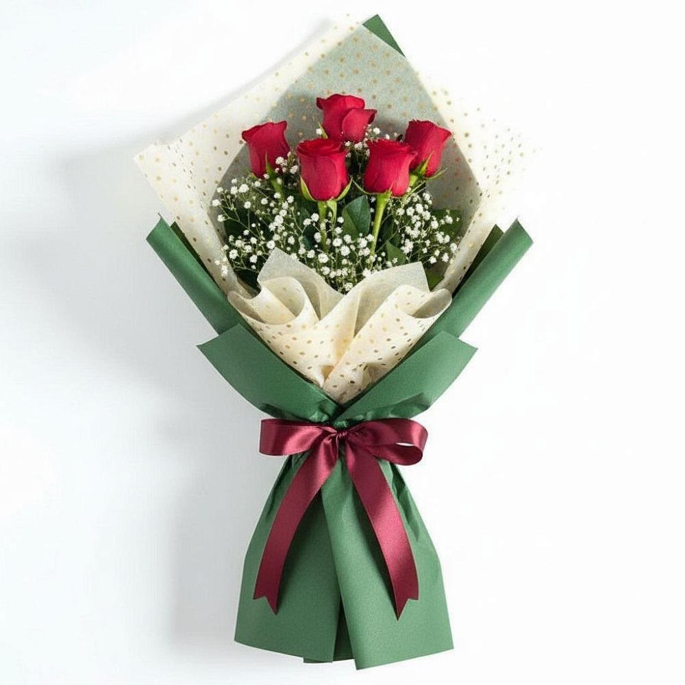 Букет цветов из: Розы в Али-Бердуковском