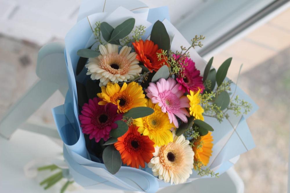 Букет цветов из: Герберы в Али-Бердуковском