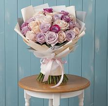 Букет цветов из:  Розы в Али-Бердуковском