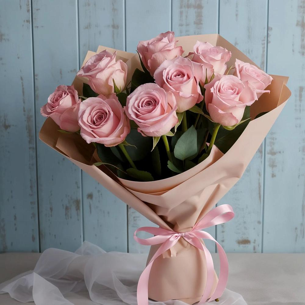 Букет цветов из: Розы в Али-Бердуковском