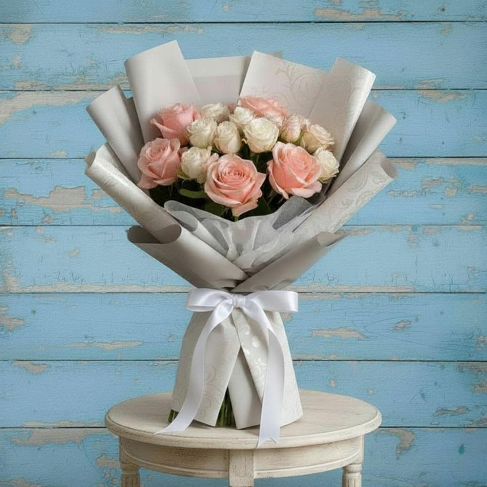 Букет цветов из: Розы в Али-Бердуковском