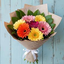 Букет цветов из:  Герберы в Али-Бердуковском
