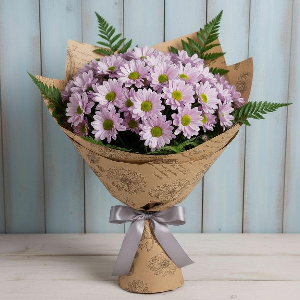 Букет цветов из: Хризантемы в Али-Бердуковском
