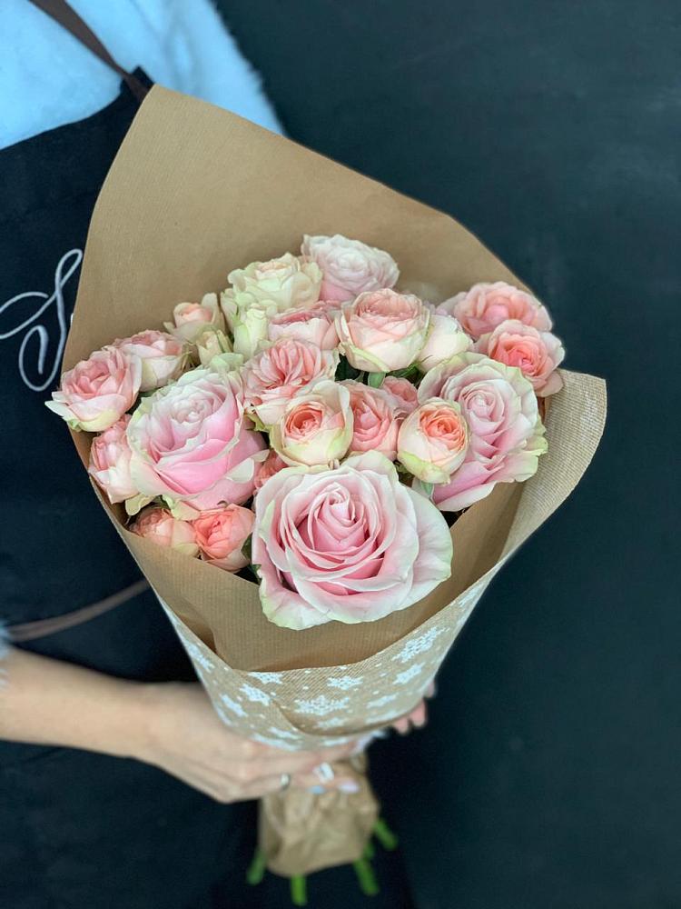 Букет цветов из: Хризантемы и Розы в Али-Бердуковском