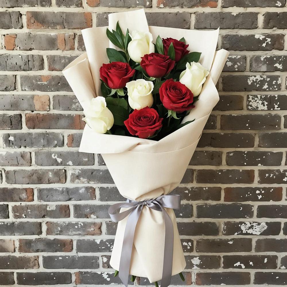 Букет цветов из: Розы в Али-Бердуковском