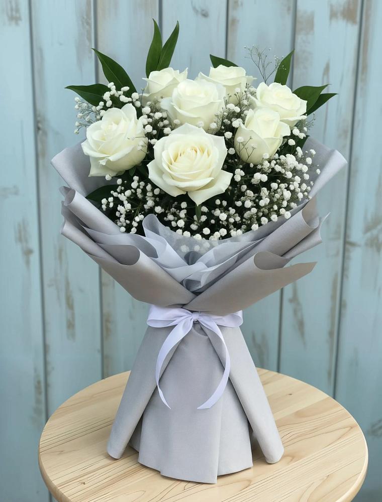 Букет цветов из: Розы в Али-Бердуковском