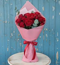 Букет цветов из:  Розы в Али-Бердуковском