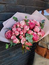 Букет цветов из:  Розы в Али-Бердуковском
