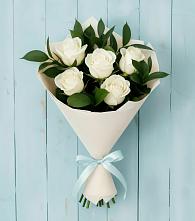Букет цветов из:  Розы в Али-Бердуковском