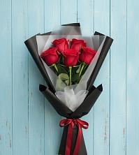 Букет цветов из:  Розы в Али-Бердуковском