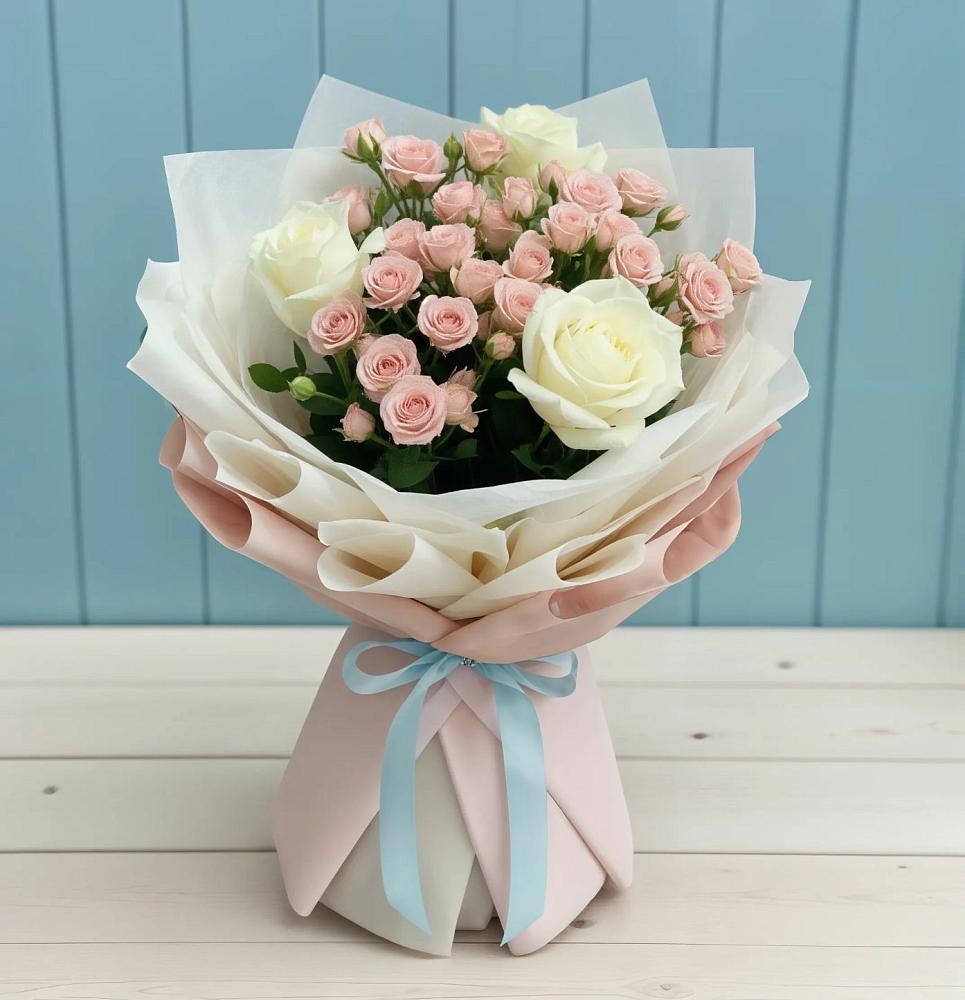 Букет цветов из: Розы в Али-Бердуковском