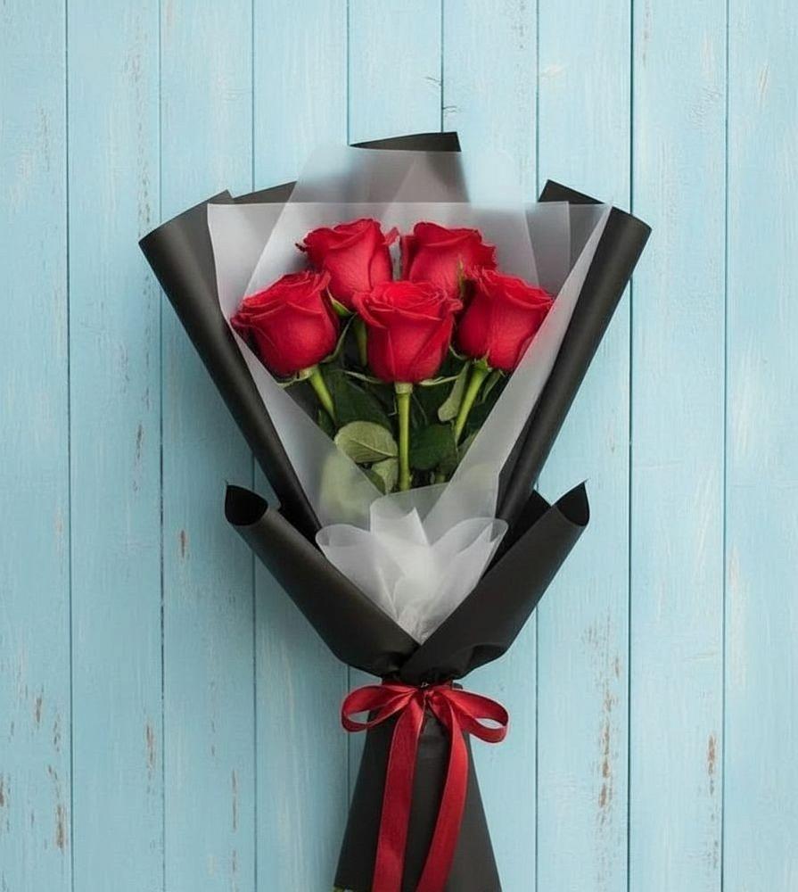 Букет цветов из: Розы в Али-Бердуковском