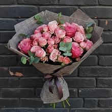 Букет цветов из:  Розы в Али-Бердуковском